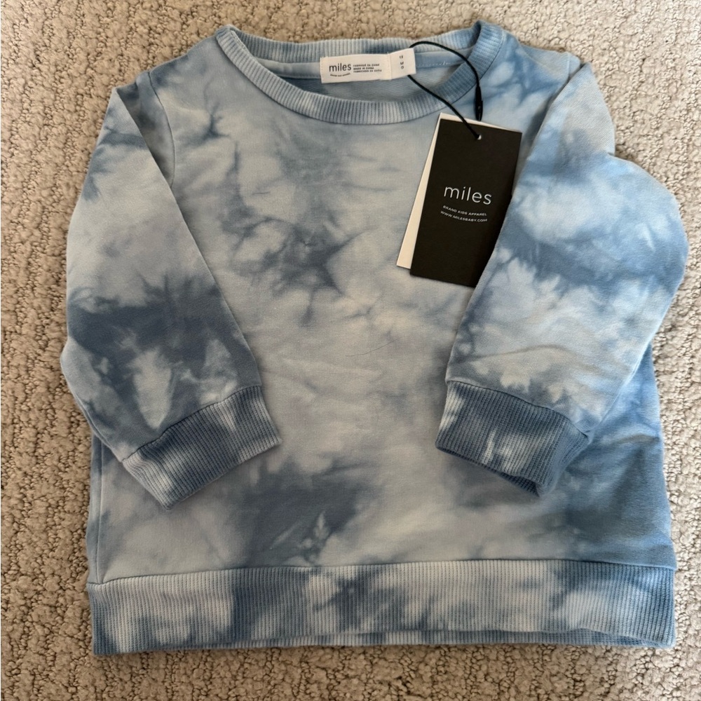 Miles the Label Tie Dye Sweater